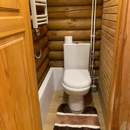 Cozy House With Sauna And A Fireplace * וילנה