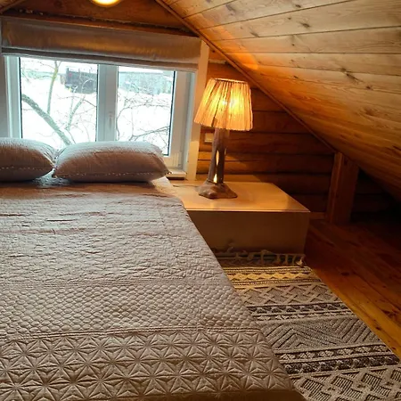 Cozy House With Sauna And A Fireplace בית נופש וילנה